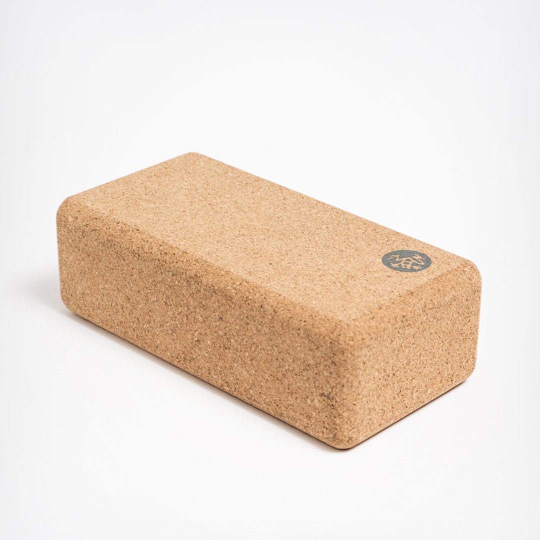 【Manduka】Lean Cork Block 软木瑜珈砖 - 80D - 运动/健身用品 - 其他材质 卡其色