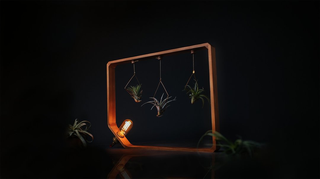 HIPSTER LIGHT 植光框 - 灯具/灯饰 - 木头 咖啡色
