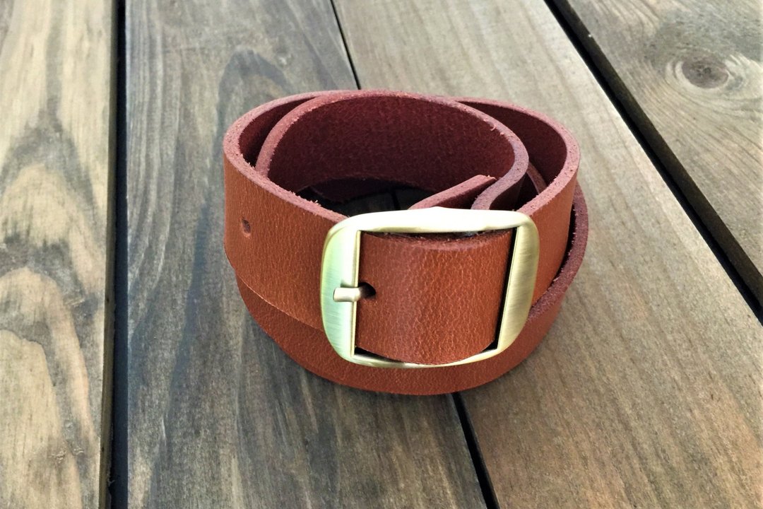 3cm 皮带 // 3cm Leather Belt // 腰带 // 复古皮带 // 经典皮带 - 皮带/腰带 - 真皮 