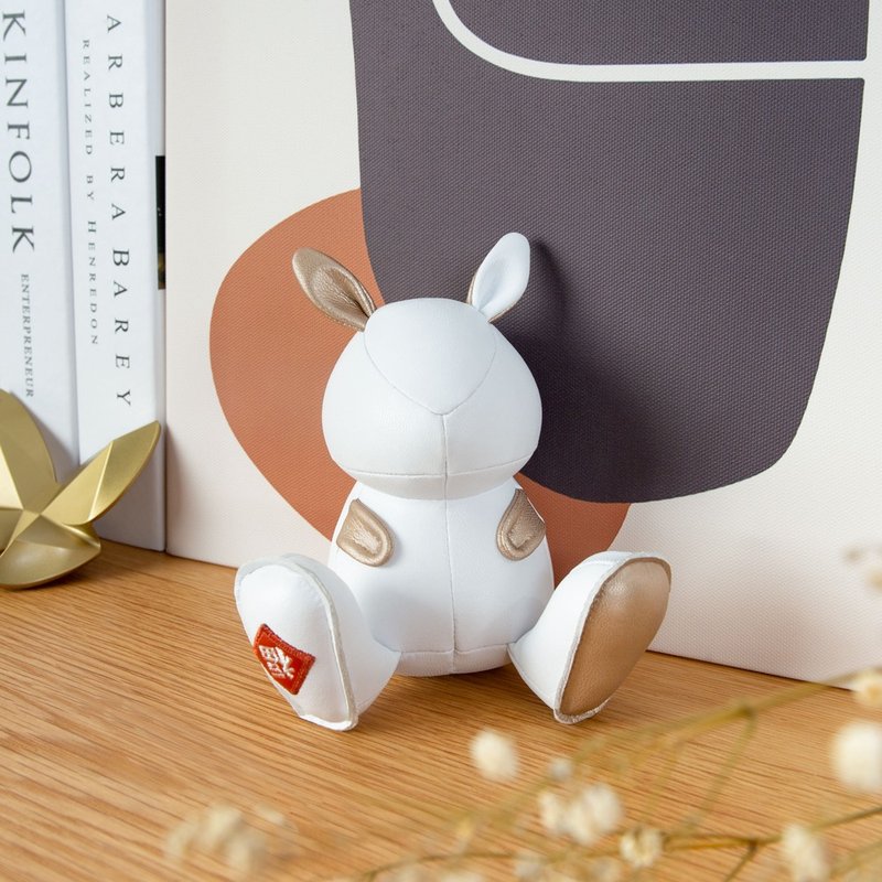 【纸镇】福到兔 Rabbit Dafi 皮革摆饰 |开运招福 生肖礼 - 摆饰 - 人造皮革 多色