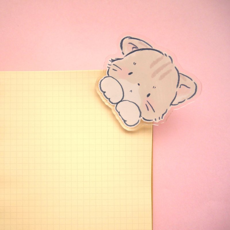 压克力夹 探头猫咪 - 其他 - 压克力 多色