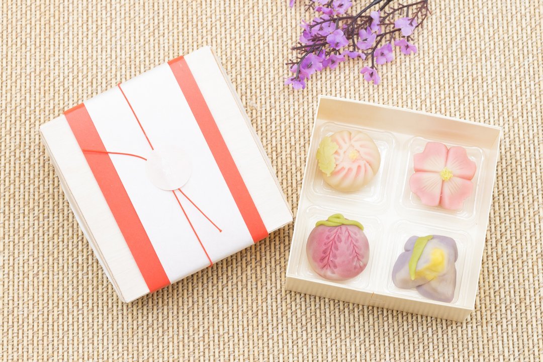 和菓子 | 【5月限定款】上生菓子 练切和菓子 (4个入) - 蛋糕/甜点 - 新鲜食材 