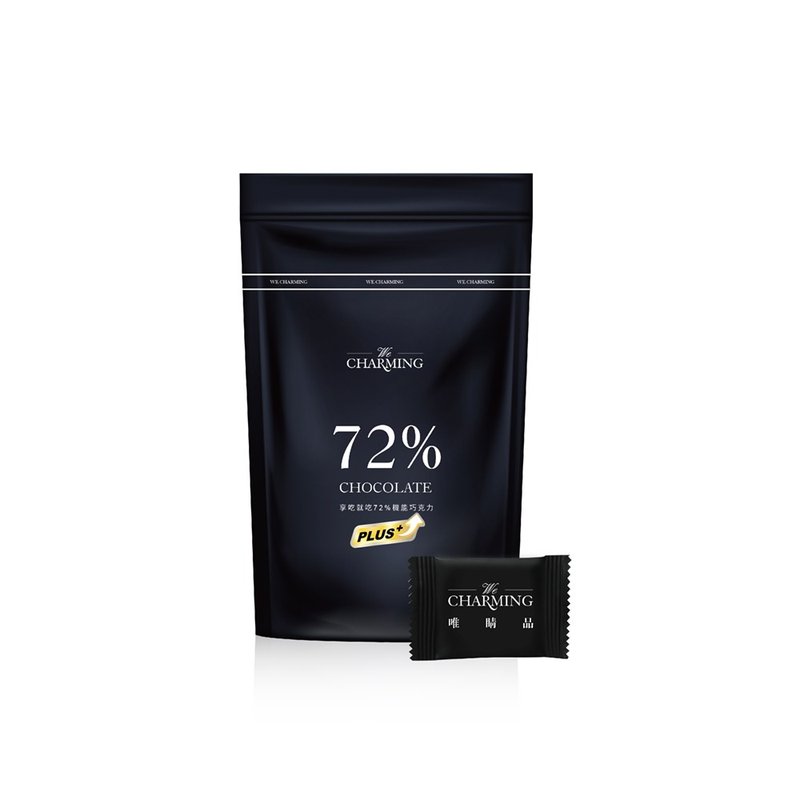 WeCharming 唯睛品 享吃就吃PLUS 72%机能巧克力(50片/袋) - 其他 - 其他材质 
