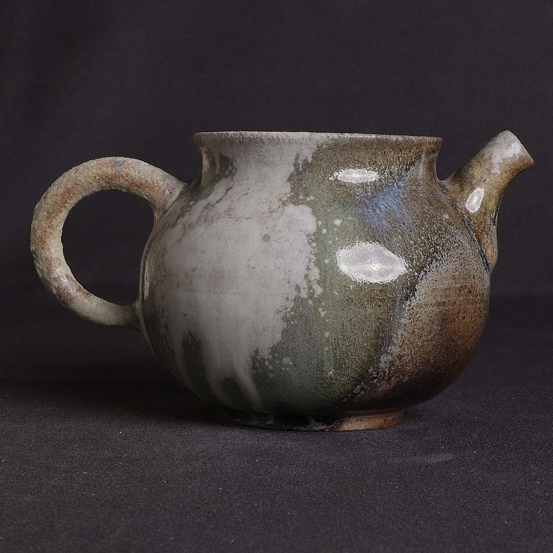 柴烧落灰结晶茶海 - 茶具/茶杯 - 陶 灰色
