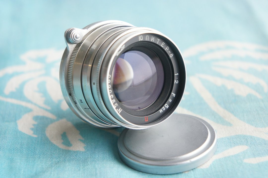 JUPITER-8 50mm F/2 镜头 M39 LTM Fed Leica Zorki Sonnar Micro 4/3 初期款！ - 相机 - 其他材质 