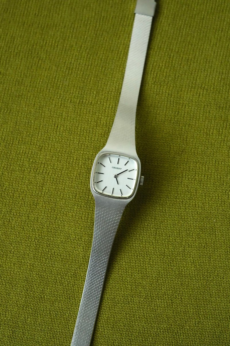Orient中古表/复古时钟/时钟/老表/vintage watch/女表 - 女表 - 其他金属 银色