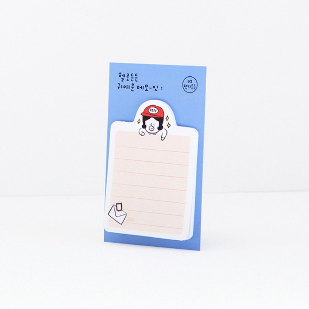 Hello DunDun 啰登登系列 便利贴 (New) 02.Letter 登登 - 便条纸/标签贴 - 纸 
