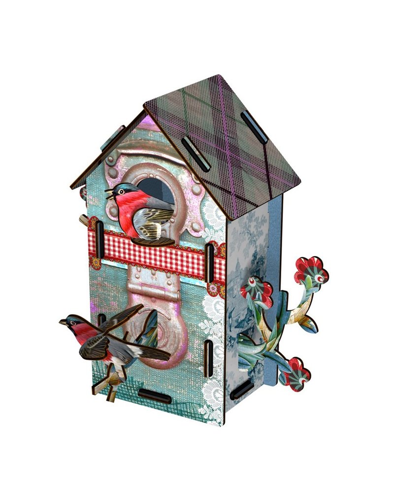 SUSS-意大利MIHO 进口华丽木制设计 双层鸟居挂饰(CASA M-38)(中) - 摆饰 - 木头 多色