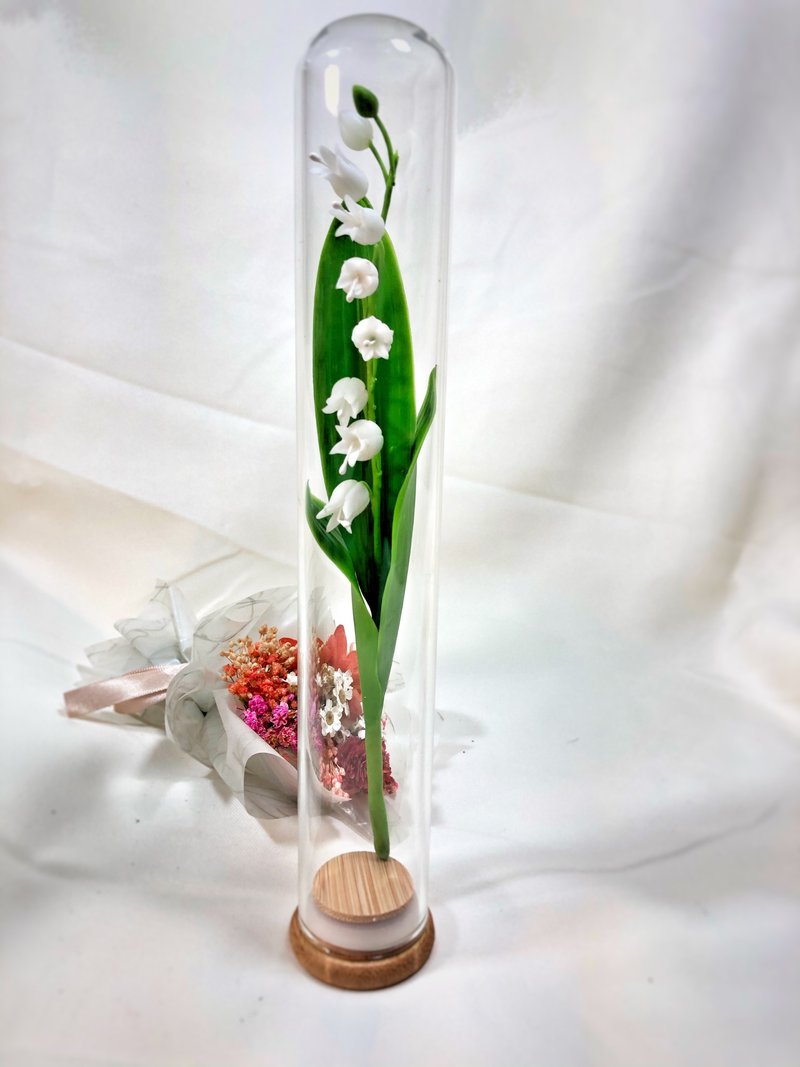 让妳幸福的铃兰花 / 不老植物花艺捏塑 - 摆饰 - 粘土 