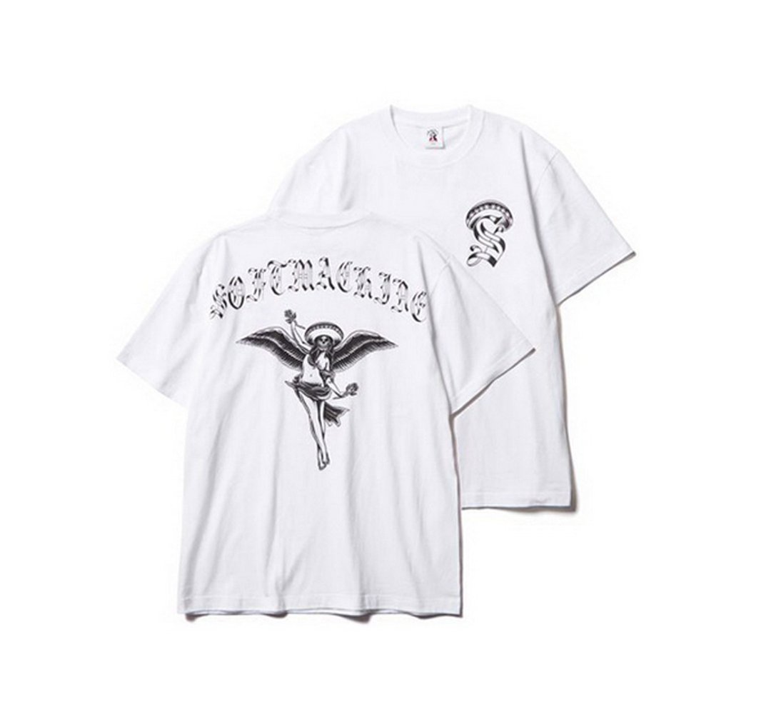 Softmachine Angelita T-Shirt墨裔帮派骷髅天使短袖上衣(两色) - 男装上衣/T 恤 - 棉 多色