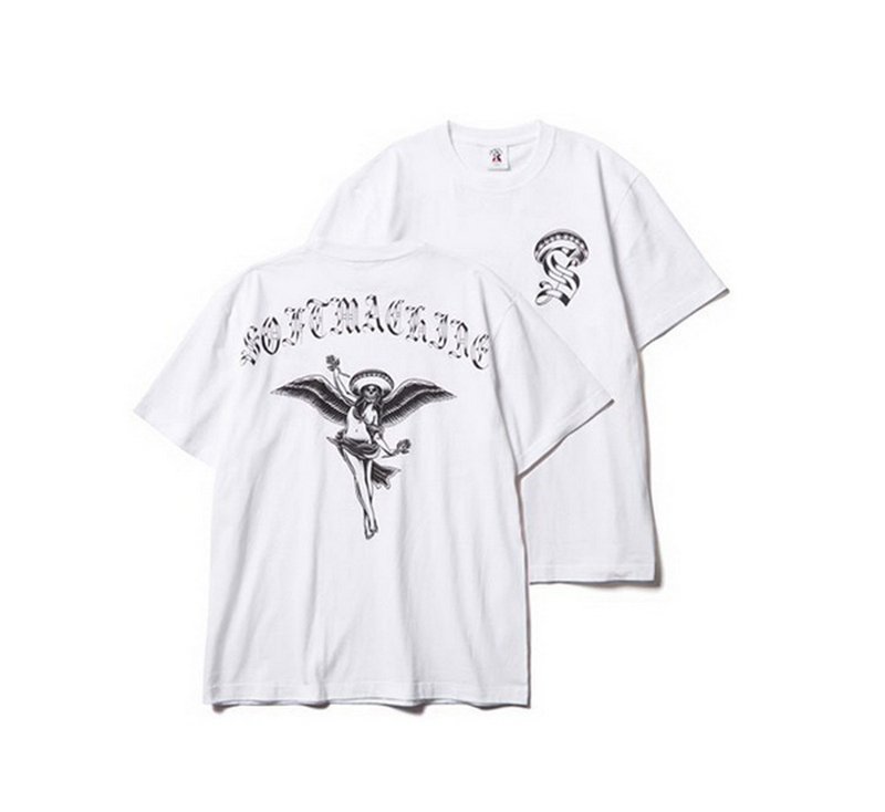 Softmachine Angelita T-Shirt墨裔帮派骷髅天使短袖上衣(两色) - 男装上衣/T 恤 - 棉．麻 多色