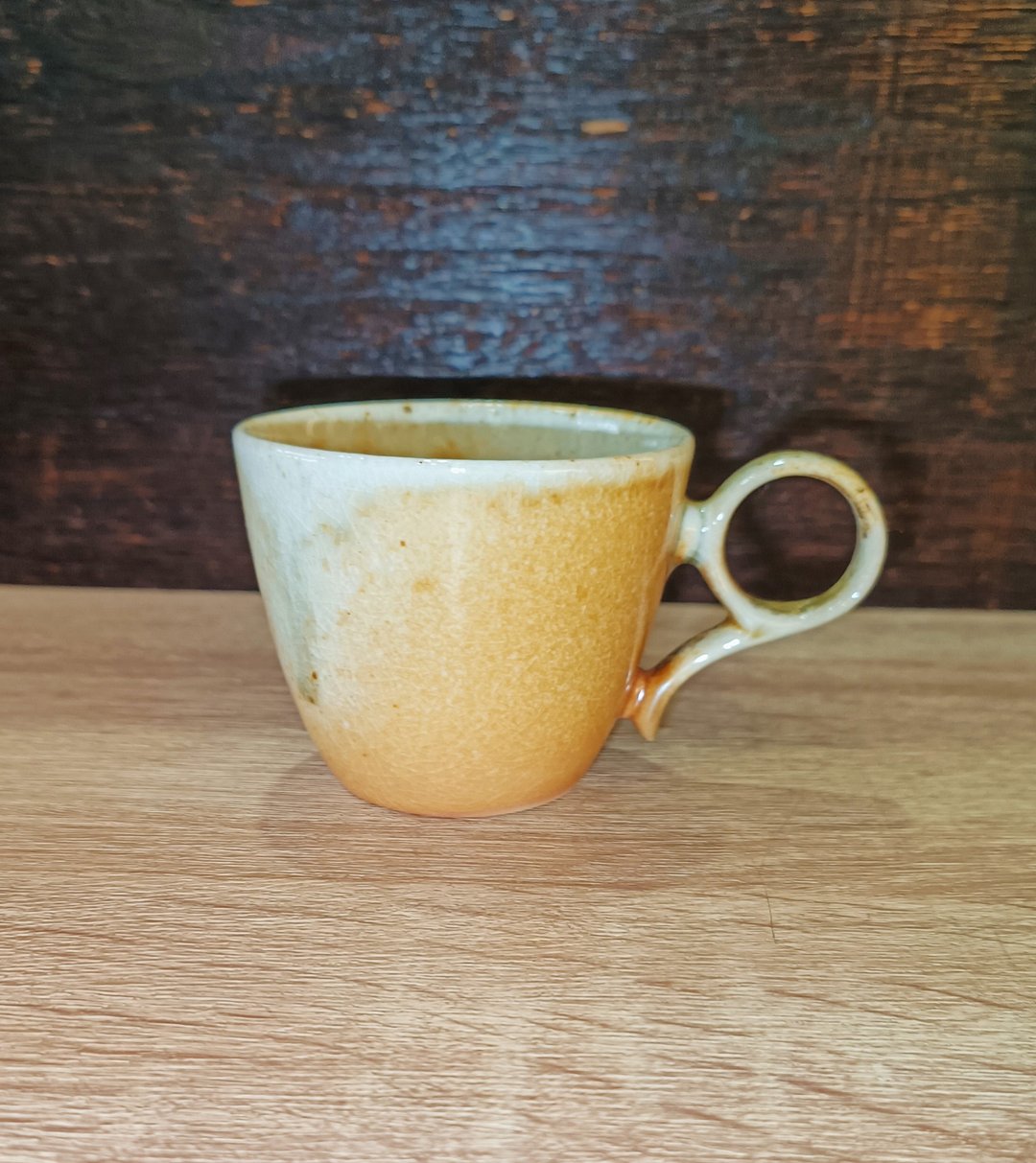 柴烧无釉白玉泥咖啡杯-莺歌李玟睿 - 咖啡杯/马克杯 - 陶 