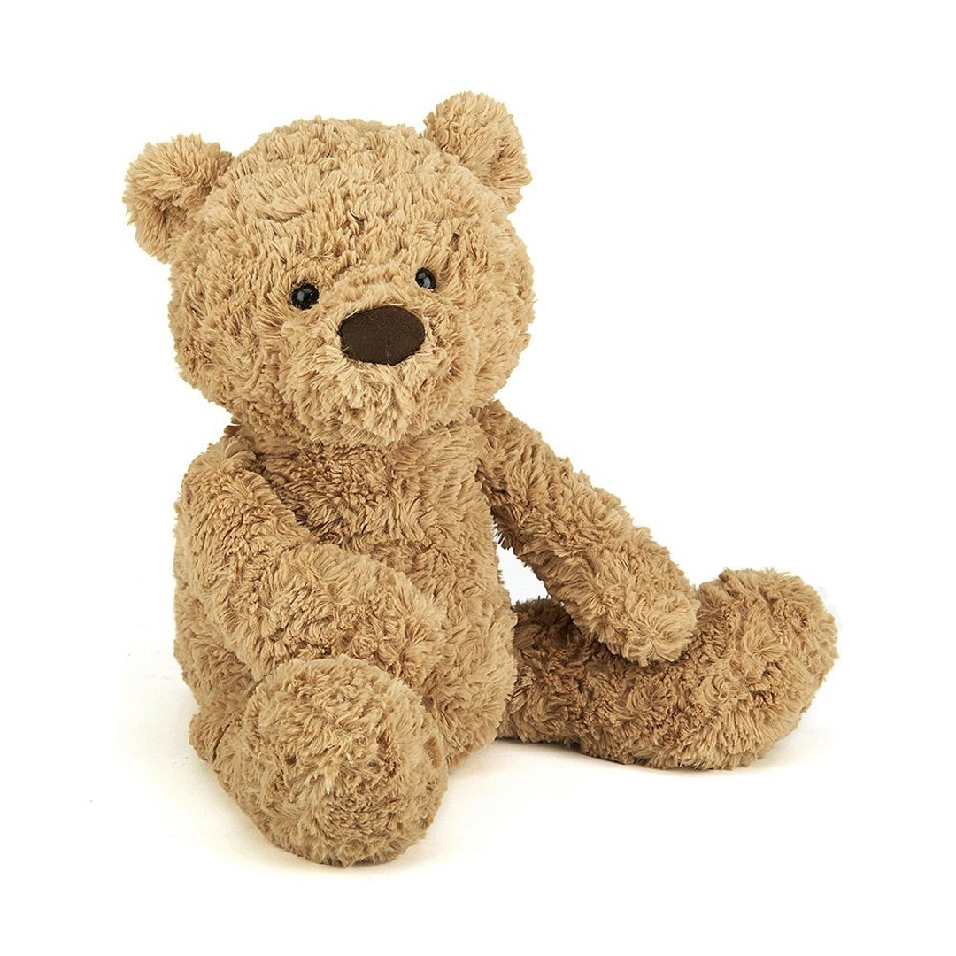 Jellycat Bumbly Bear 熊宝贝 约42厘米 - 玩偶/公仔 - 聚酯纤维 金色