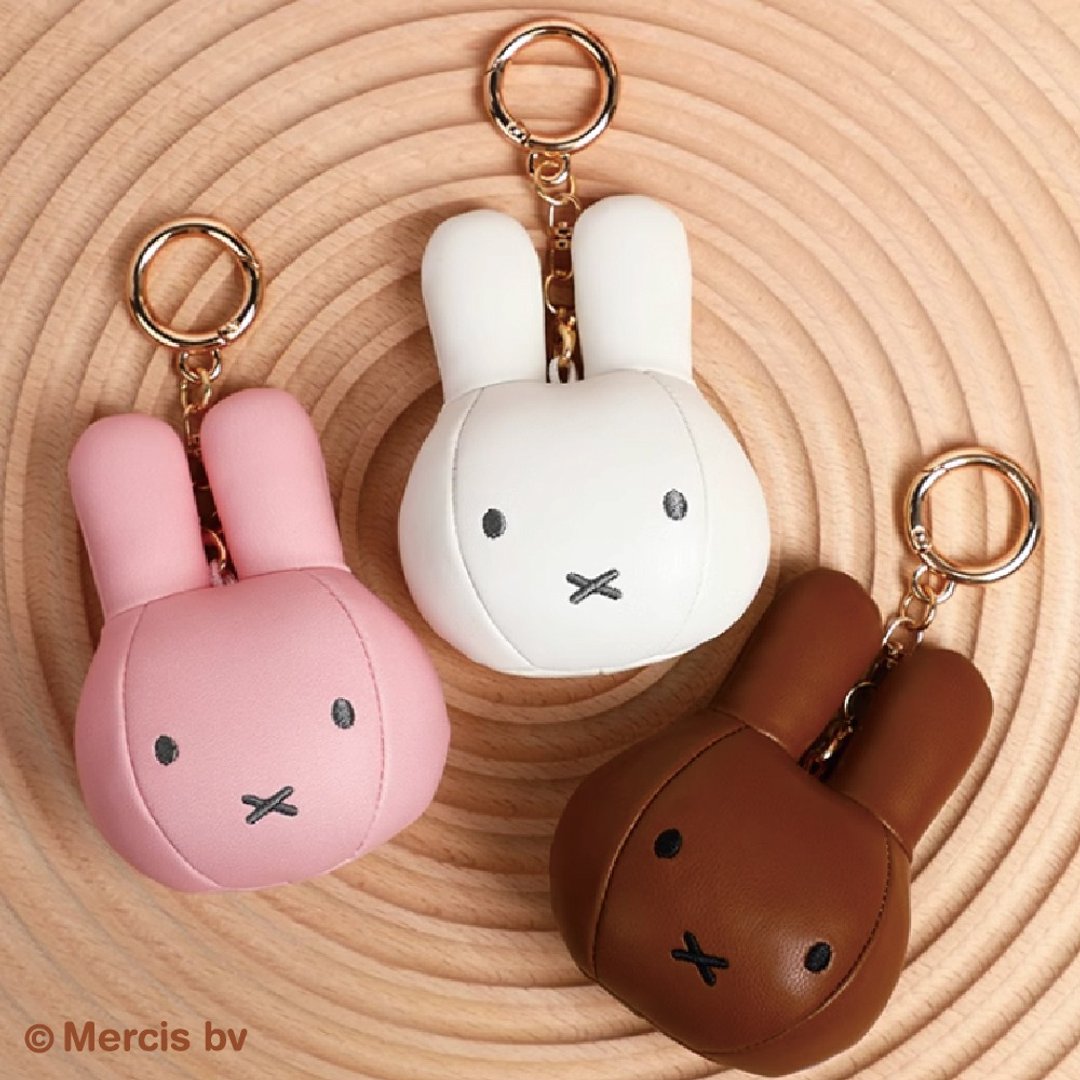 【miffyXVIPO】4D大头PU皮革吊饰 - 吊饰 - 棉 