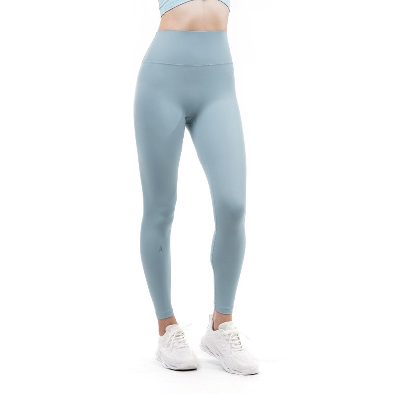 【NAMASTE】Rainny 超弹机能藏袋长裤 - 莫苍绿 - 女装瑜珈服 - 尼龙 绿色