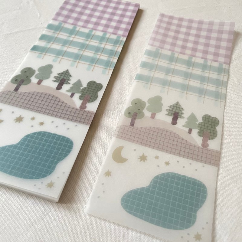 描图纸备忘录 格纹 - 其他 - 纸 透明