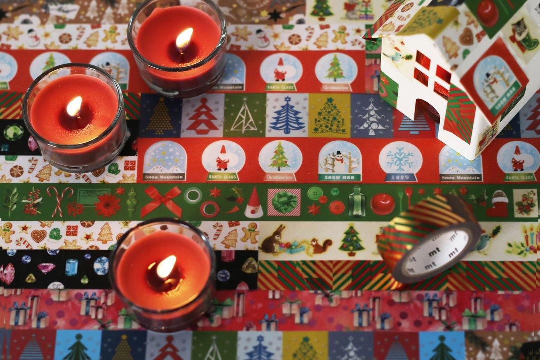 mt 和纸胶带 2016 Christmas限定 全套9入组 *74折+台湾免运 - 纸胶带 - 纸 多色