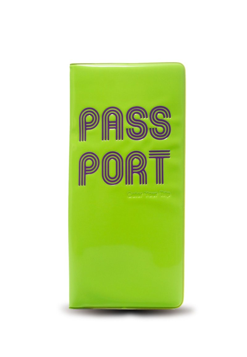 登机证护照套 - 青绿色 - 护照夹/护照套 - 聚酯纤维 绿色