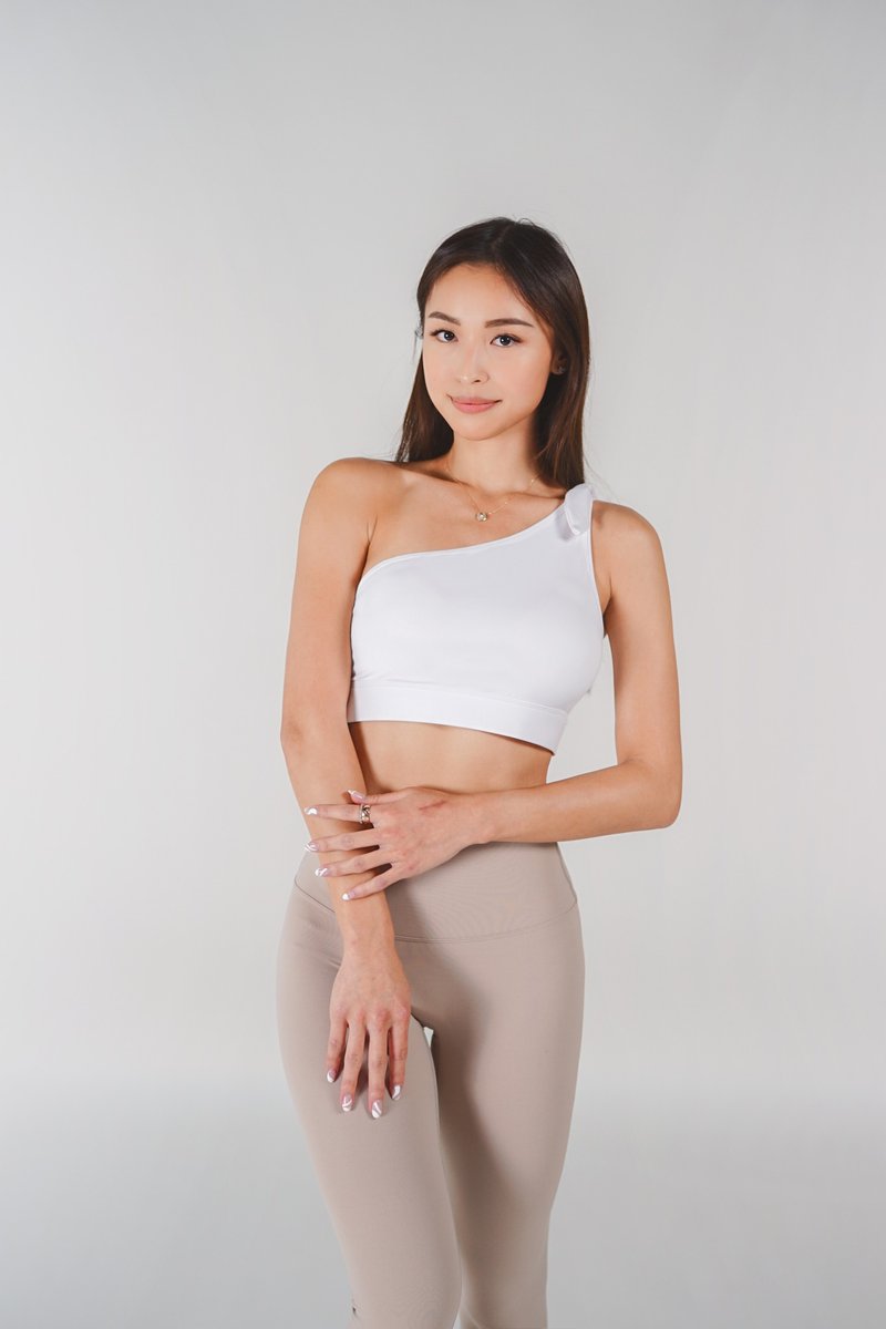 【FlexiFlow】Morgan单肩运动内衣 - 女装运动内衣 - 尼龙 