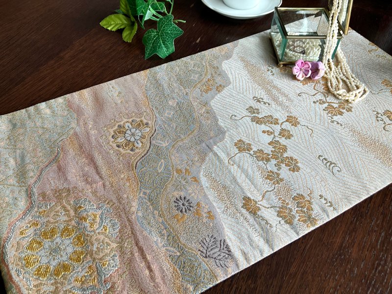 和服腰带餐垫 PPM014 - 餐垫/桌巾 - 丝．绢 白色