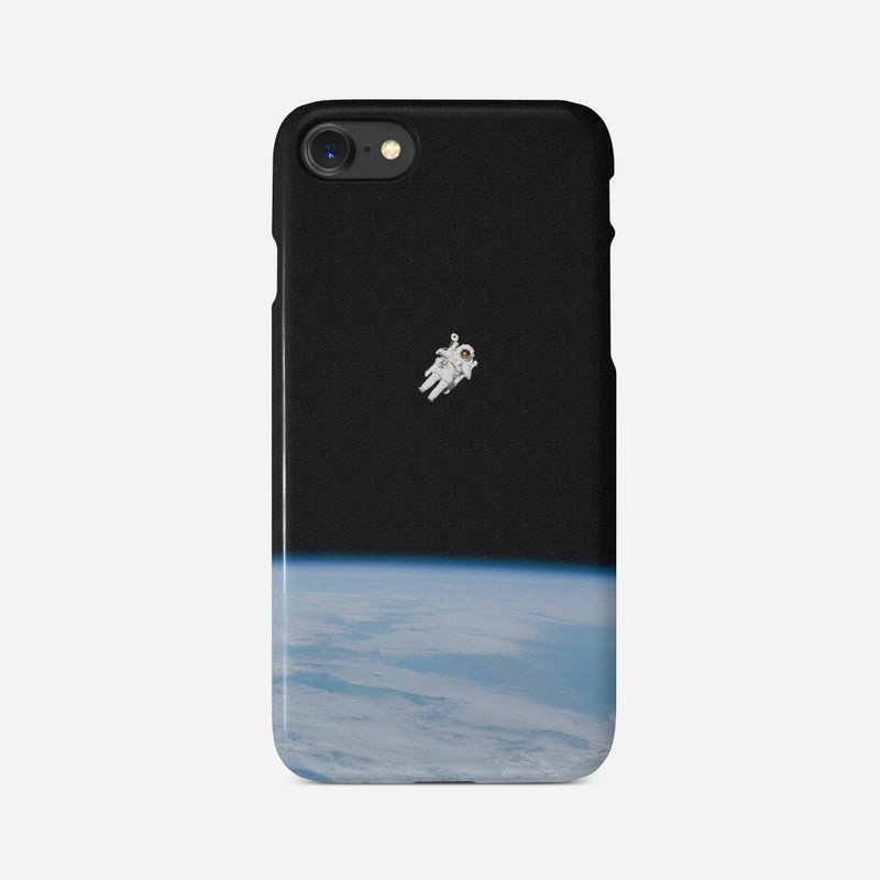 手机壳 太空漫步 design by 拖稿王 Z999CC001 - 手机壳/手机套 - 塑料 黑色