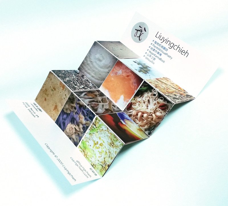 山羊之歌 Tragedy 悲剧 Goat Song 艺术家书 Vegan 植物奶视觉诗 - 刊物/书籍 - 纸 多色