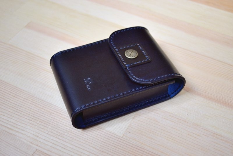 真皮 植鞣皮 手作香烟盒 名片盒 塔罗牌盒 可定制 免费打印英文字 - 化妆包/杂物包 - 真皮 多色