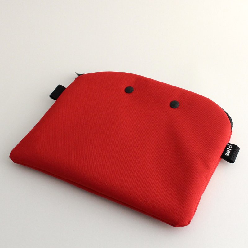 seto / creature bag / iPad case / Bag in bag / Case A5 / Red - 化妆包/杂物包 - 聚酯纤维 红色
