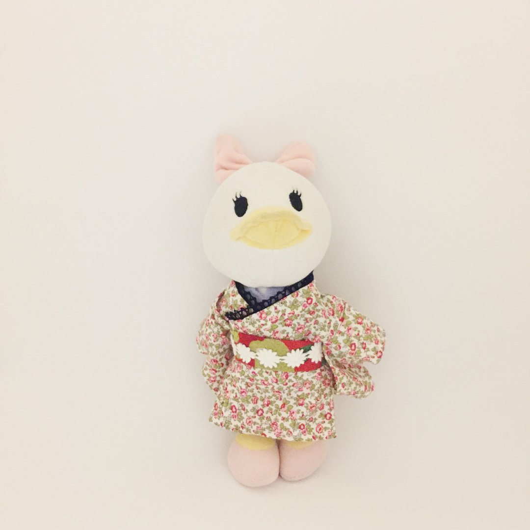 nuiMOs_17cm娃娃_手作娃衣_女孩和服 - 玩偶/公仔 - 棉 多色