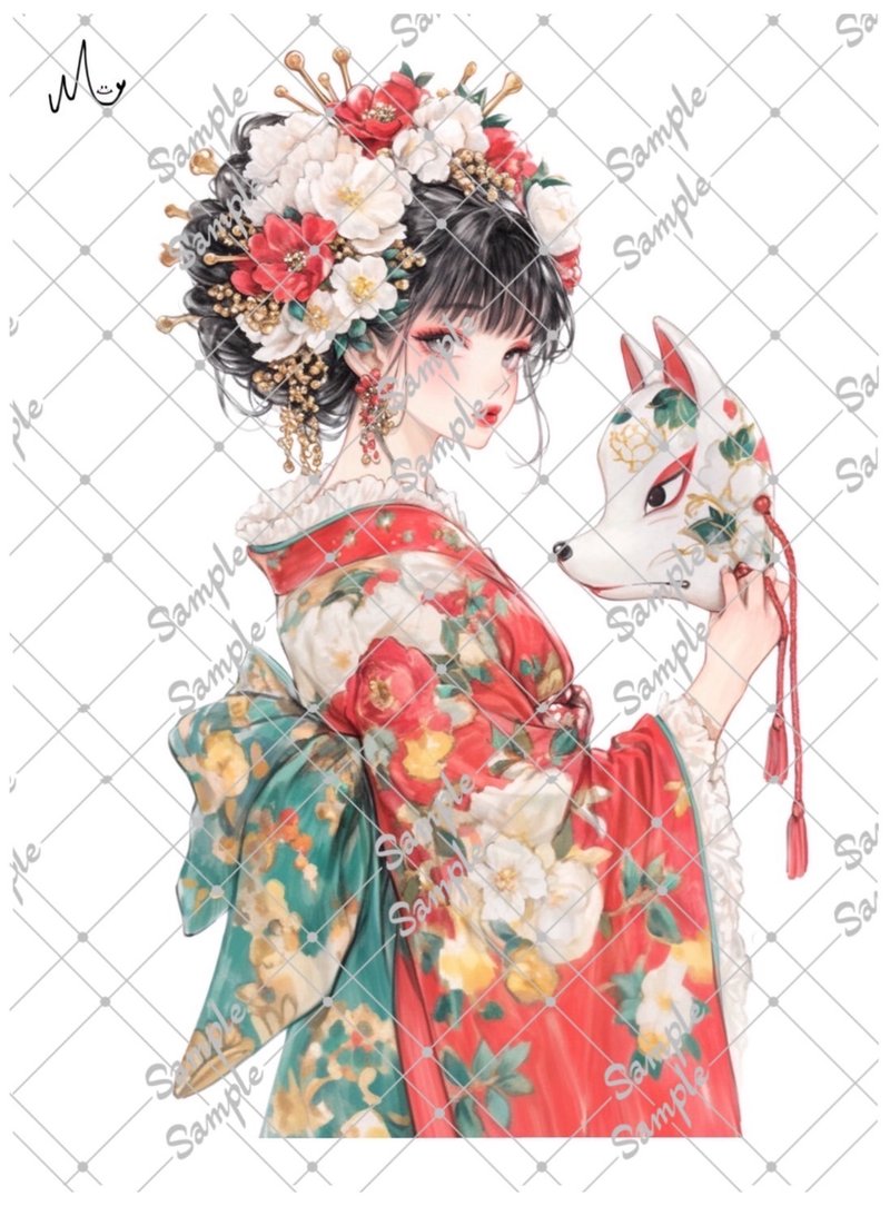 原创人物贴纸 8月新款 - 贴纸 - 纸 