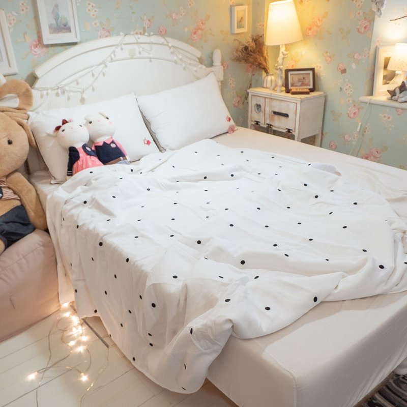 点点男孩小时候被被 六层纱凉被 柔软亲肤  【超取限购一组】 - 被子/毛毯 - 其他材质 白色