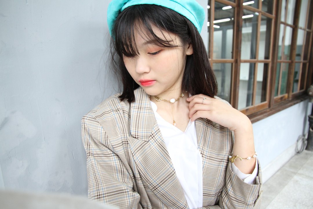 浪漫中国与北欧童话染织设计系列- 贝蕾帽/画家帽AG FASHION - 帽子 - 棉 