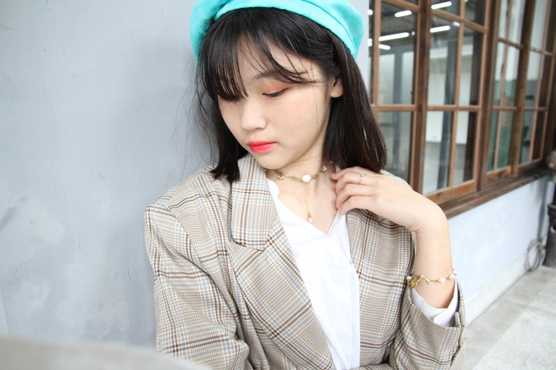 浪漫中国与北欧童话染织设计系列- 贝蕾帽/画家帽AG FASHION - 帽子 - 棉 