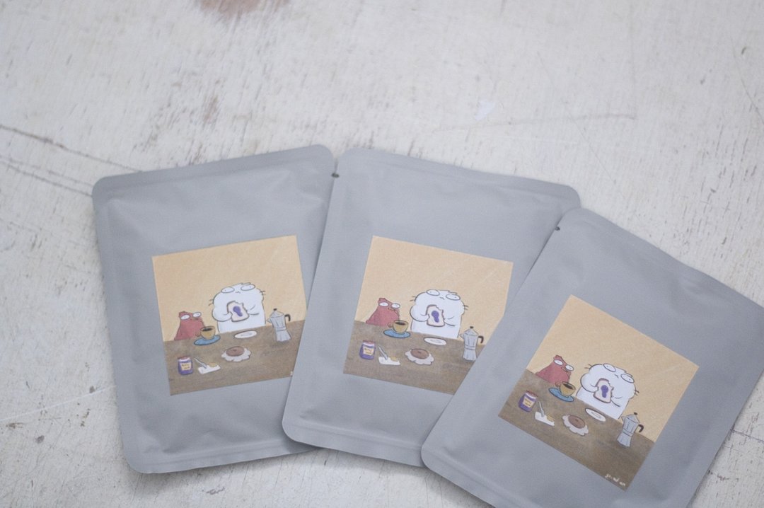 好的咖啡挂耳包 - 咖啡 - 浓缩/萃取物 咖啡色