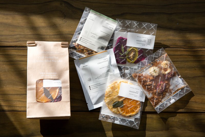 全系列茶包任选丨自选5入丨香草果干水、汉方茶、花草茶皆可选 - 茶 - 新鲜食材 绿色