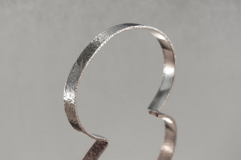 【先询问时段】台南/多元款式| 可敲字-敲敲话手环- 纯银黄铜择一 - 金工/饰品 - 纯银 