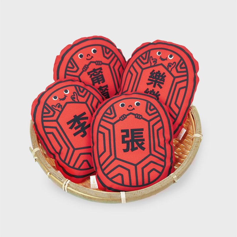 红龟粿好朋友 - 2入定制款 - 玩具/玩偶 - 聚酯纤维 红色