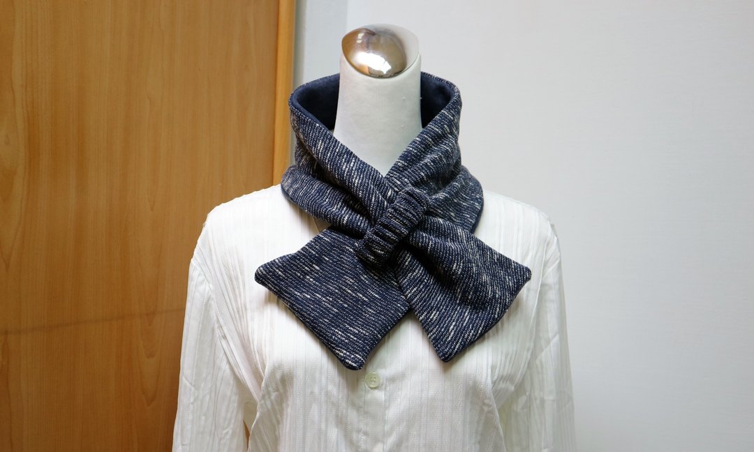 可调式短围巾.scarf 保暖围脖 双面双色 大人.小孩均适用 - 围巾/披肩 - 其他材质 