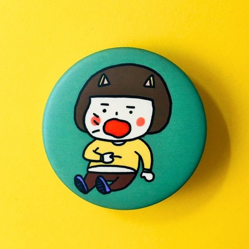 嗝/徽章 - 徽章/别针 - 塑料 