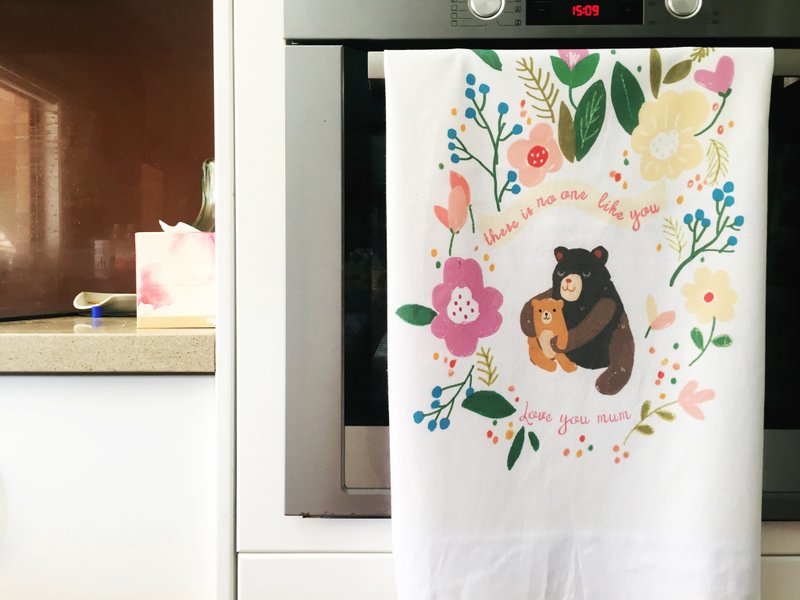 澳洲Suki McMaster原创 － 没有人比你更好了 （茶巾）－ 母亲节礼品 - 浅碟/小碟子 - 其他材质 多色