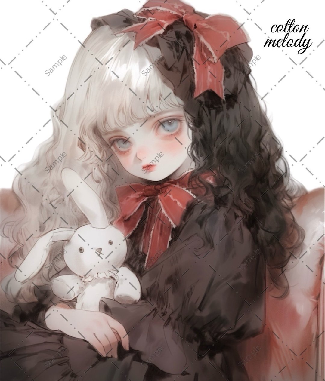 原创贴纸 no.102 人物贴纸 原创贴纸 人物贴纸 女孩贴纸 原创人物贴纸 - 贴纸 - 纸 