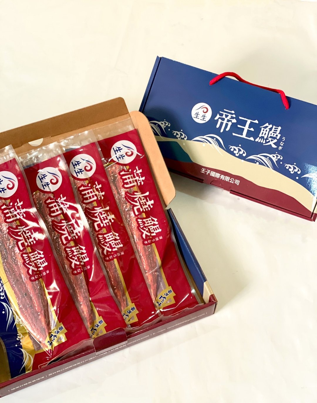 【生生】外销日本蒲烧鳗250g 4尾 礼盒组 - 熟食小吃 - 其他材质 红色