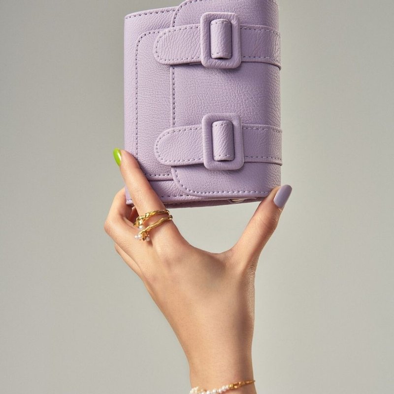 MERIMIES 迷你剑桥包 腰包 | 浅紫 - 侧背包/斜挎包 - 人造皮革 紫色