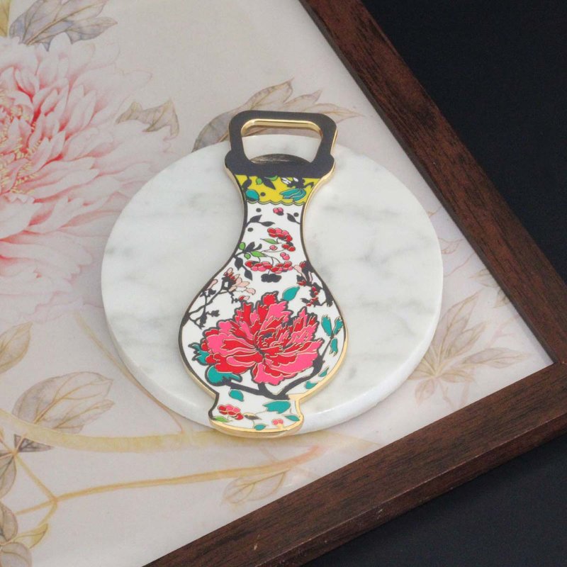 财运亨通-玉堂富贵彩金开瓶器 - 开瓶器/开罐器 - 其他金属 红色