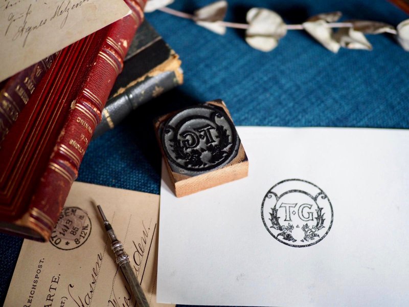 英国古董印刷块 广告字体 - 印章/印台 - 木头 