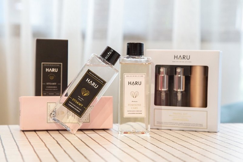HARU1+1(STEAMY热感润滑液150ml+RICH伊兰极润香槟金随身瓶45ml) - 情趣用品 - 浓缩/萃取物 黑色