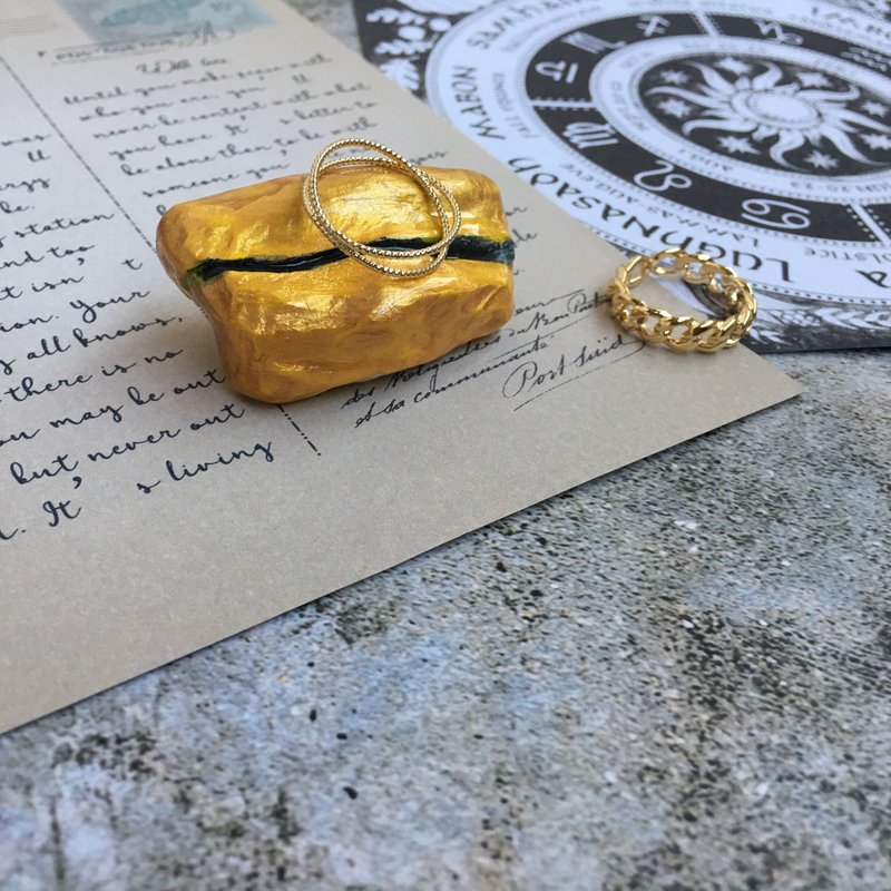 尤朵拉小屋 宇宙星座矿石、情人节礼物、仿真手作矿石、狮子座 - 收纳用品 - 其他材质 