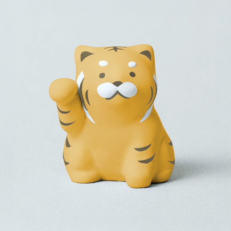 golden tabby tiger - 金色虎斑猫 - 摆饰 - 塑料 橘色