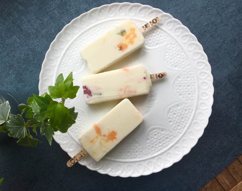 BinBon手工鲜果冰棒-8支B套餐 - 冰淇淋/冰棒 - 新鲜食材 蓝色