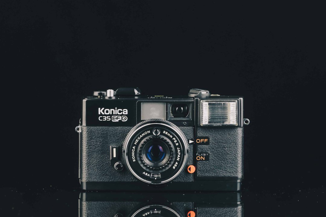 Konica C35 EF D #0643 #135底片相机 - 相机 - 其他金属 黑色